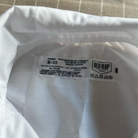 Men’s Red Kap Chef Shirt. Size Medium. NWOT. Button up - Picture 5 of 5